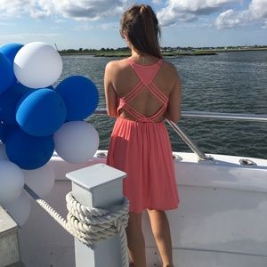 XS PINK DRESS, WORN ONCE